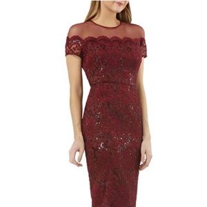 Nordstrom JS Collection Sequin Lace Gown